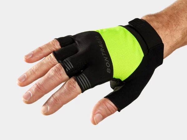 Luvas de Ciclismo Bontrager Circuit Twin Gel Amarelo Fluorescente S