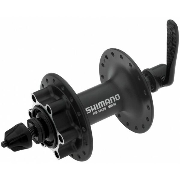 Cubo de roda frente Shimano HB-M475 32F PRETO