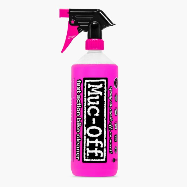 Líquido de limpeza de bicicletas Muc-Off Nano Tech Fast Action Bike Cleaner com pulverizador 1L