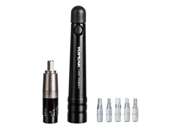 Chave de torque portátil Topeak Nano Torqbar X 2 a 6 Nm