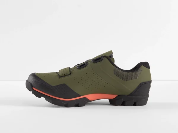 Sapatos Montanha Bontrager Foray Cinzento Azeitona Laranja Radioativo 42 - Image 2