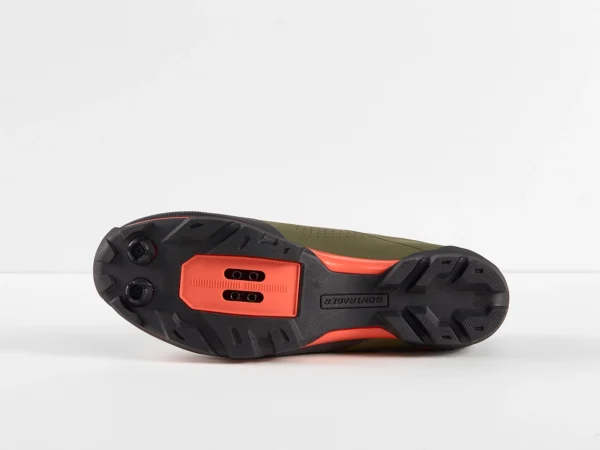 Sapatos Montanha Bontrager Foray Cinzento Azeitona Laranja Radioativo 42 - Image 3