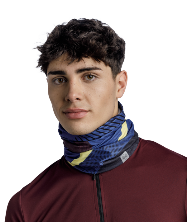 Lenço chaminé multifuncional Buff Coolnet UV Akim Cobalt
