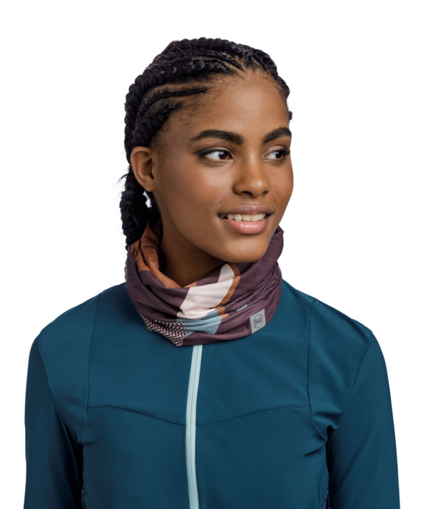 Lenço chaminé multifuncional Buff Coolnet UV Oke Garnet