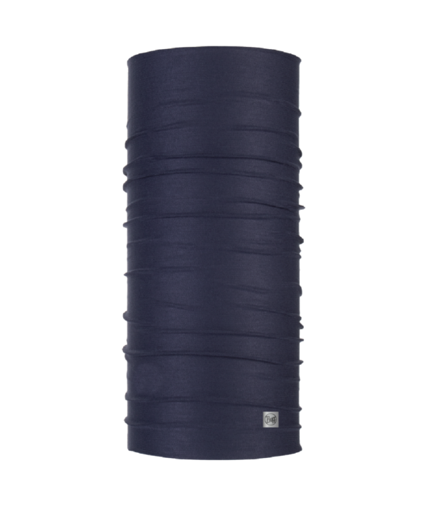 Lenço chaminé multifuncional Buff Coolnet UV Solid Night Blue