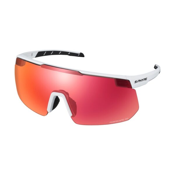Óculos de ciclismo Shimano S-Phyre Branco lentes Ridescape RD + CL