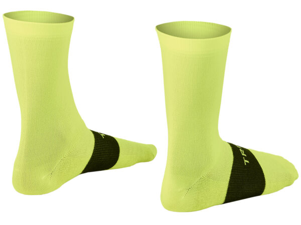 Meias de Ciclismo Trek Race Crew Amarelo Radioativo XL 45-47 - Image 2