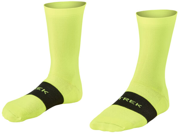 Meias de Ciclismo Trek Race Crew Amarelo Radioativo XL 45-47