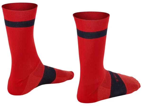 Meias de Ciclismo Trek Race Crew Vermelho Víbora M 39-41 - Image 2