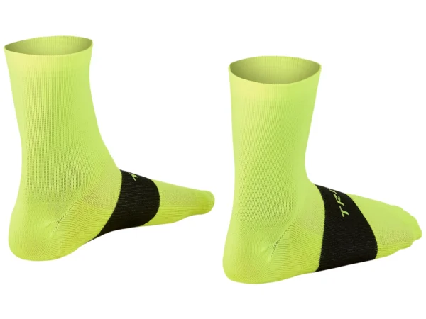 Meias de Ciclismo Trek Race Quarter Amarelo Radioativo M 39-41 - Image 2