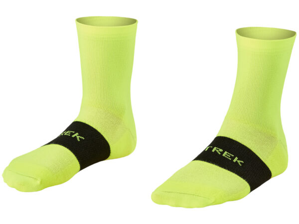 Meias de Ciclismo Trek Race Quarter Amarelo Radioativo M 39-41