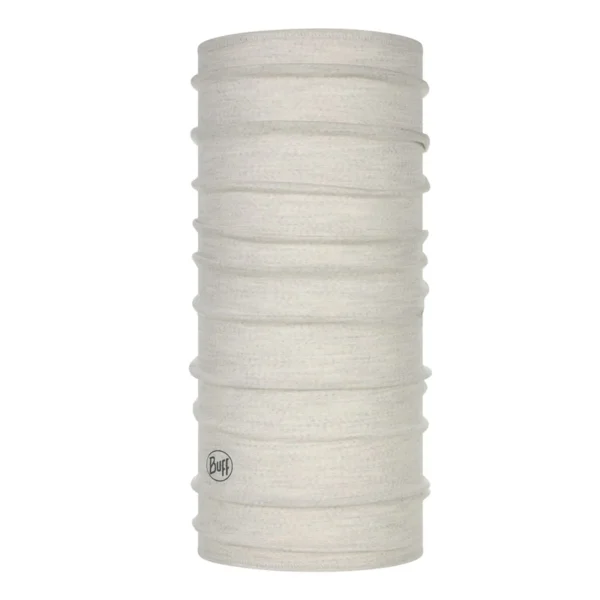 Lenço chaminé multifuncional Buff Merino Lightweight Solid Cloud