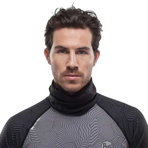 Lenço chaminé multifuncional Buff Coolnet UV Solid Black - Image 3