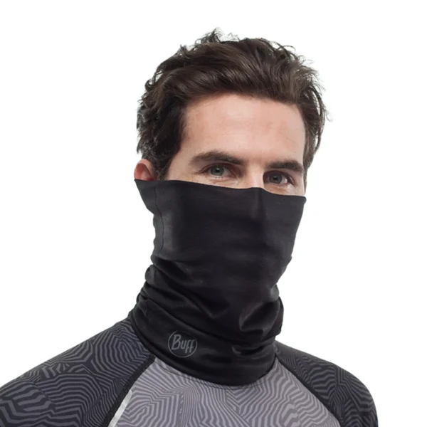 Lenço chaminé multifuncional Buff Coolnet UV Solid Black - Image 2