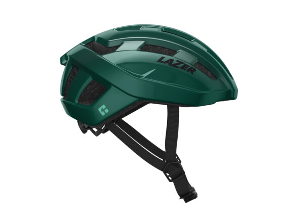 Capacete de ciclismo Lazer Tempo KinetiCore Verde tamanho único 54-61