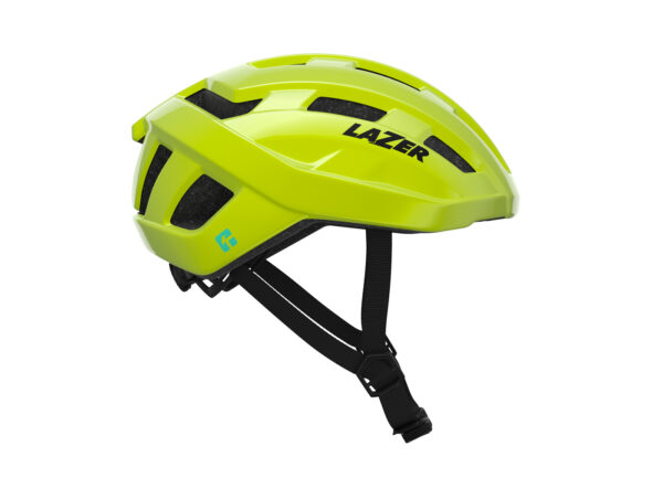 Capacete de ciclismo Lazer Tempo KinetiCore Amarelo tamanho único 54-61
