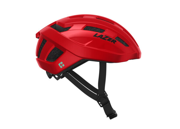 Capacete de ciclismo Lazer Tempo KinetiCore Vermelho tamanho único 54-61