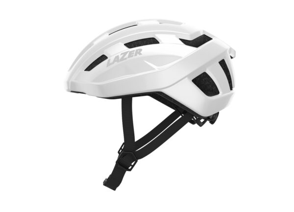Capacete de ciclismo Lazer Tempo KinetiCore Branco tamanho único 54-61 - Image 3