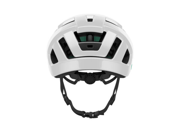 Capacete de ciclismo Lazer Tempo KinetiCore Branco tamanho único 54-61 - Image 4