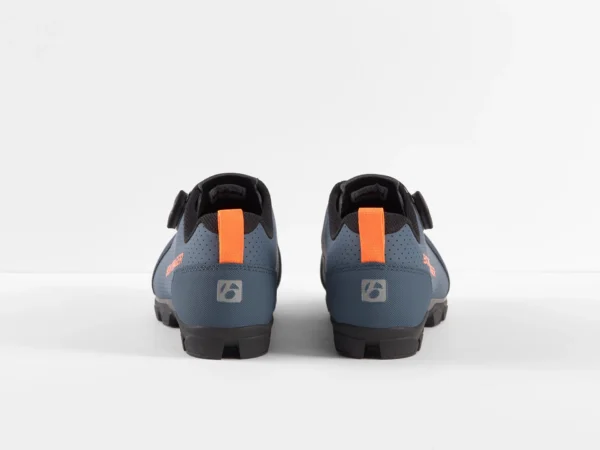 Sapatos de Montanha Bontrager Evoke Azul Battleship/ Laranja Radioativo 40 - Image 6