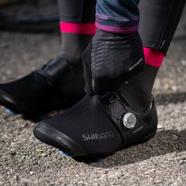 Cobertura para Sapatos Shimano de Biqueira Macia T1100R Preto M - Image 2