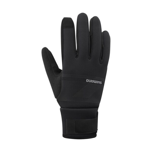 Luvas Térmicas Ciclismo Shimano Windbreak Preto M