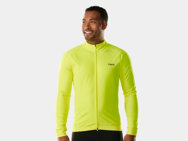 Casaco de Ciclismo Trek Circuit Softshell Amarelo Radioativo M