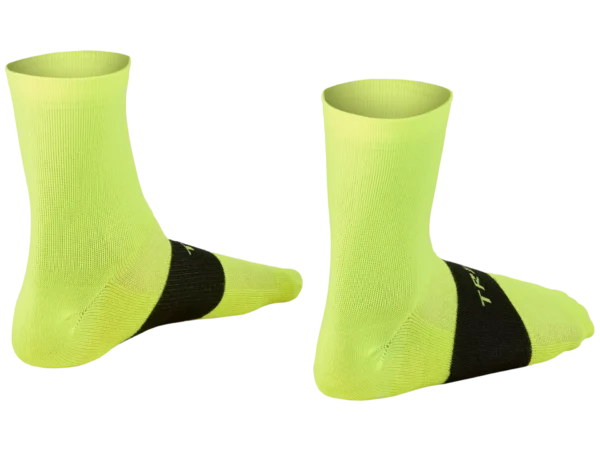 Meias de Ciclismo Trek Race Quarter Amarelo Radioativo XL 45-47 - Image 2