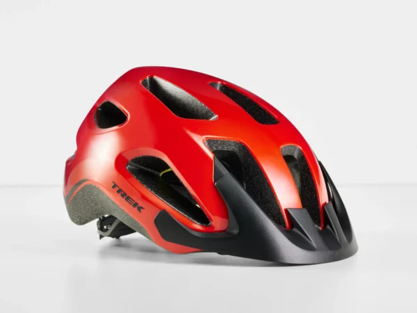 Capacete Trek Solstice MIPS M/L vermelho radioativo brilhante