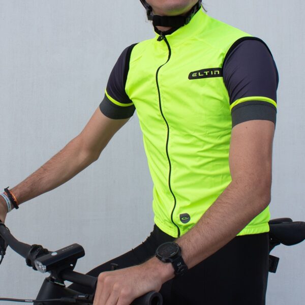 Colete Ciclismo Eltin Electric Unissex Amarelo Fluorescente M - Image 4