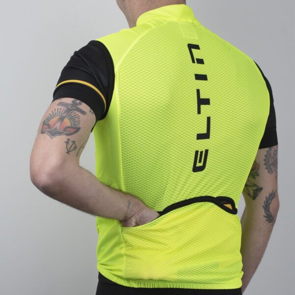 Colete Ciclismo Eltin Electric Unissex Amarelo Fluorescente M - Image 5