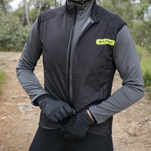 Colete Ciclismo Eltin Electric Unissex Preto L - Image 3