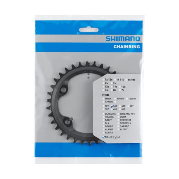 Prato Pedaleira Shimano 34D 12 Velocidades - Image 2