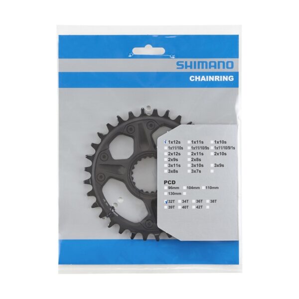 Prato Pedaleira Shimano Deore M6100 12 Velocidades 32D - Image 2