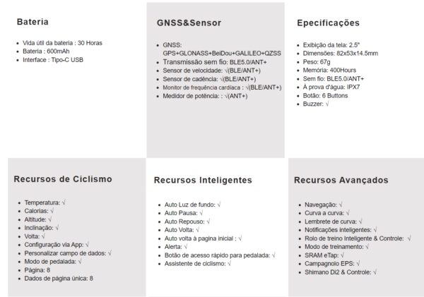 Ciclo Computador GPS iGPSPORT BSC200 - Image 8