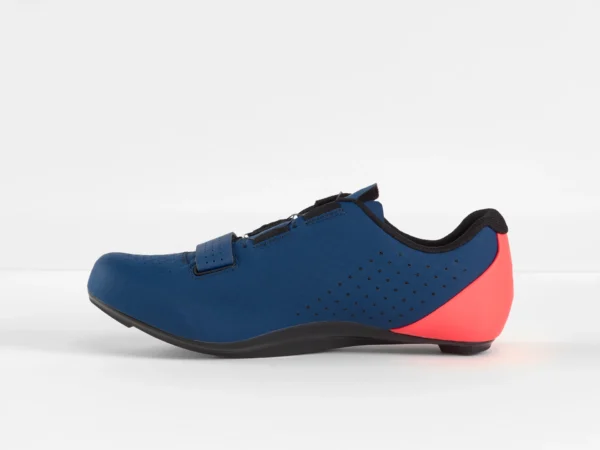 Sapatos Estrada Bontrager Circuit Nautical Navy Radioactive Coral 43 - Image 2