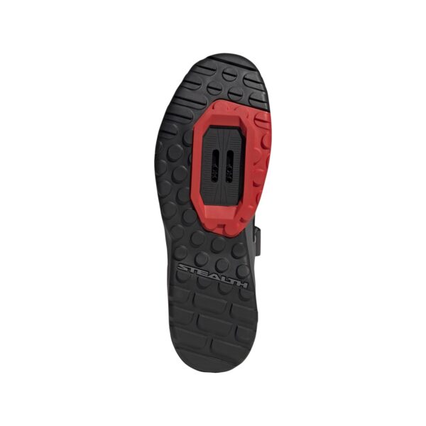 Sapato BTT Adidas Five Ten Trailcross Clip-in Preto Cinza Vermelho 44 - Image 2
