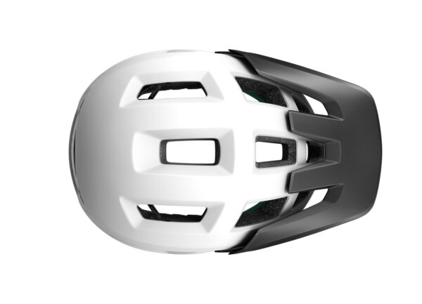 Capacete BTT Lazer Coyote KinetiCore L 58-61 branco preto mate - Image 5